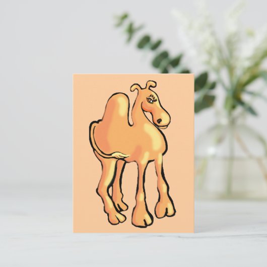 Camel Postkarte (Stehend Vorderseite)