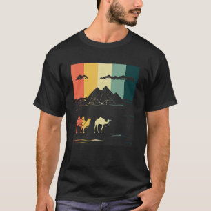 Camel Pyramiden von Gizeh Ägypten Anubis Sphinx un T-Shirt