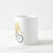 Camel Reiten mit dem Fahrrad Kaffeetasse (Mittel)