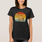Camel  Retro Style Vintage T-Shirt (Vorderseite)