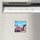 Camel Ride in Giza, Magnet (In Situ (Geschirrspüler))