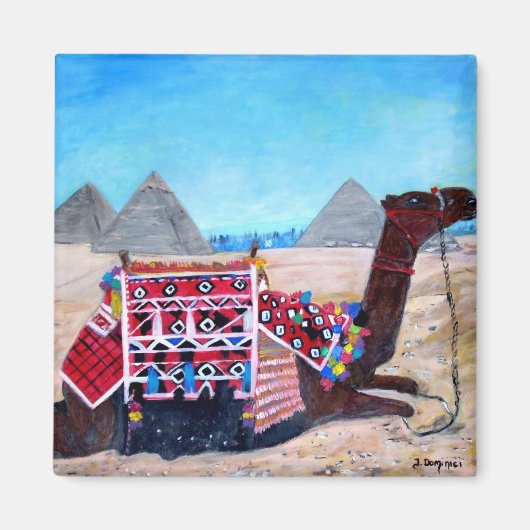Camel Ride in Giza, Magnet (Vorne)