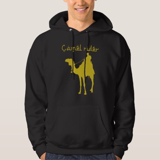 Camel Rider Shriner Söhne der Wüstenmasonic Fett Hoodie (Vorderseite)
