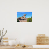 Camel Rock, New Mexico, 2014 Poster (Küche)