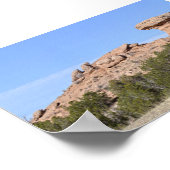 Camel Rock, New Mexico Poster (Ecke)