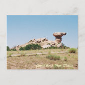 Camel Rock, New Mexico Postkarte (Vorderseite)