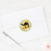 Camel Runder Aufkleber (Umschlag)