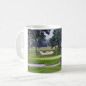 Camel Sand Trap, Medinah, Illinois, Golfplatz Kaffeetasse (Vorderseite Links)
