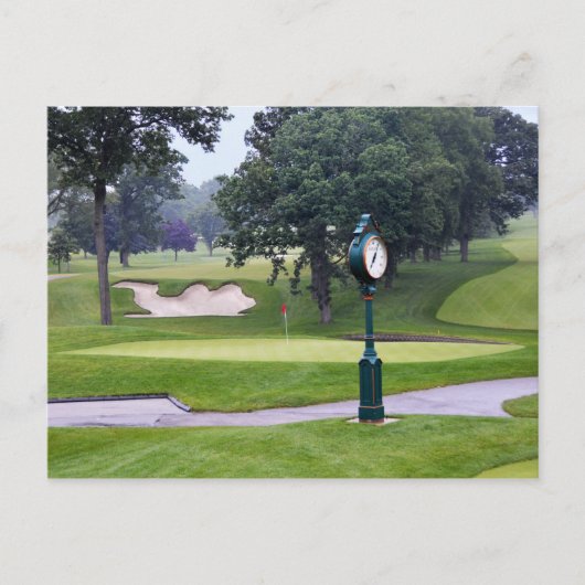 Camel Sand Trap, Medinah, Illinois, Golfplatz Postkarte (Vorderseite)