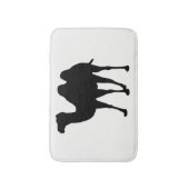 Camel Silhouette Badematte (Vorderseite Vertikal)