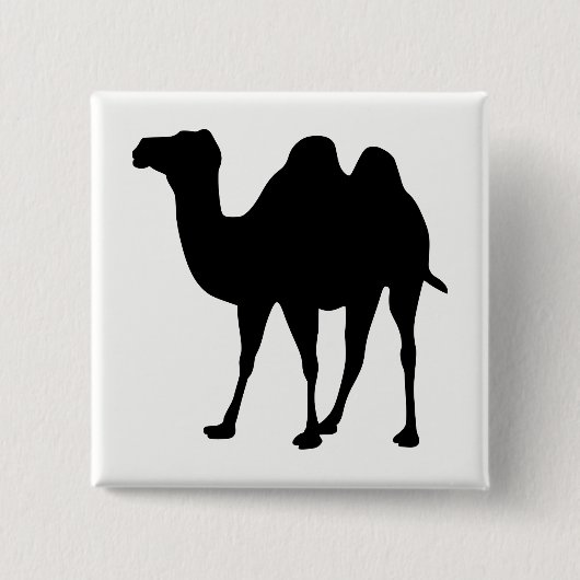 Camel Silhouette Button (Vorderseite)