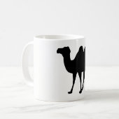 Camel Silhouette Kaffeetasse (Vorderseite Links)