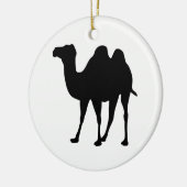 Camel Silhouette Keramikornament (Links)