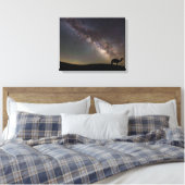 Camel-Silhouette und Milchstraße Leinwanddruck (Insitu (Schlafzimmer))