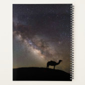 Camel-Silhouette und Milchstraße Planer (Rückseite)