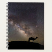 Camel-Silhouette und Milchstraße Planer (Vorderseite)