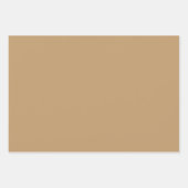 Camel Solid Color Geschenkpapier Set (Vorderseite 2)