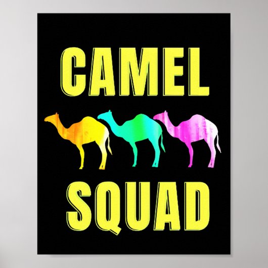 Camel Squad Poster (Vorne)