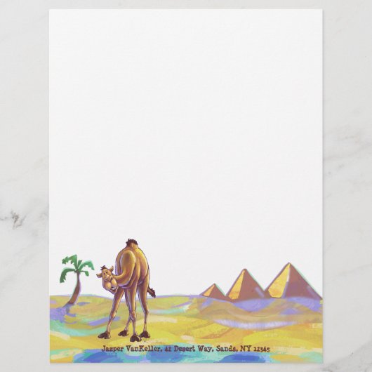 Camel Stationery (Vorderseite)
