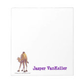 Camel Stationery Notizblock (Vorderseite)