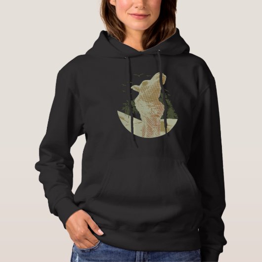 Camel Train Caravan Arabian Camel Animal Desert Hoodie (Vorderseite)