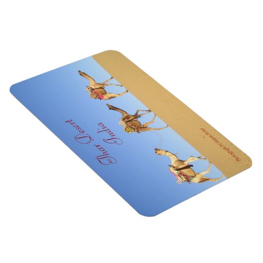 Camel Train, Thar Desert Magnet (Rechte Seite)