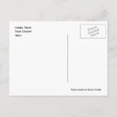 Camel Train, Thar Wüste Postkarte (Rückseite)