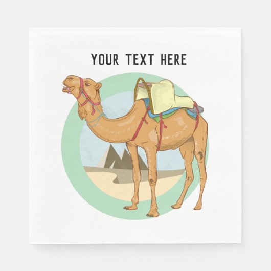 Camel Trek Cairo Serviette (Vorderseite)