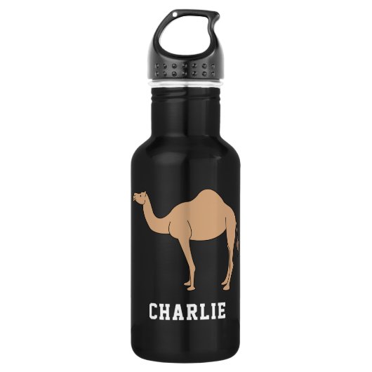 Camel Unique Boy Birthday Personalisierter Individ Edelstahlflasche (Vorderseite)