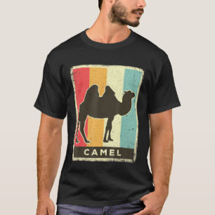 Camel Vintag Retro Poster Animal T-Shirt