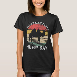 Camel Vintag Retro Was für Tag ist es Hump Day Cam T-Shirt
