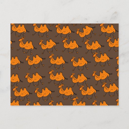 Camel Wallpaper Postkarte (Vorderseite)