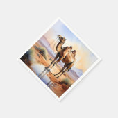 Camel Watercolor Nature Serviette (Ecke)