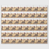 Camel Wearing a Red Retired Cap Geschenkpapier (Flach)