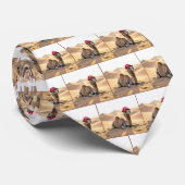 Camel Wearing a Red Retired Cap Krawatte (Gerollt)