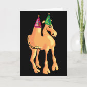 Camel Weihnachtskarte oder Einladung (Vorderseite)
