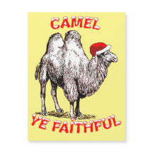Camel Ye Faithful Fun Pub Holiday Design