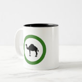 Camel Zweifarbige Tasse (Vorderseite Links)