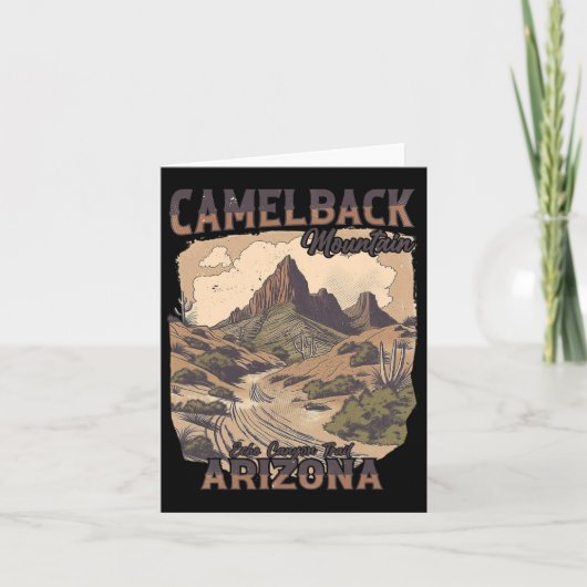 Camelback Monument Obelisk Karte (Vorderseite)