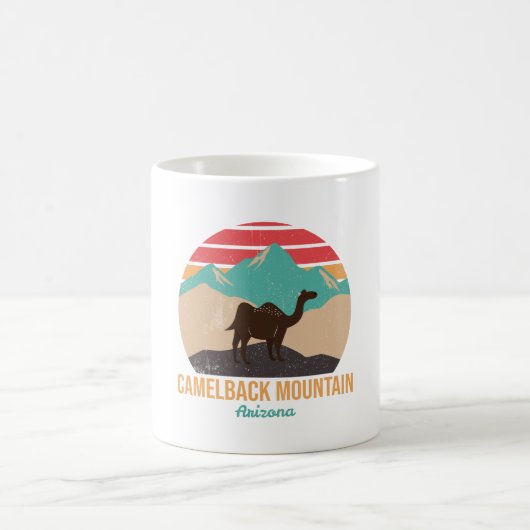 Camelback Mountain Arizona Kaffeetasse (Mittel)