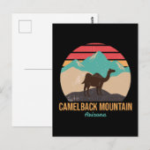 Camelback Mountain Arizona Postkarte (Vorne/Hinten)