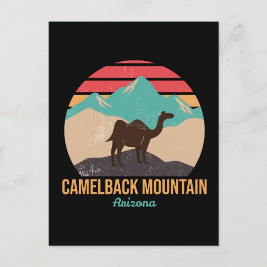 Camelback Mountain Arizona Postkarte (Vorderseite)