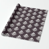 Camelback Mountain (Dark) - Wrapping Paper Geschenkpapier (Ungerollt)