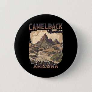 Camelback Mountain Echo Canyon Trail Arizona Wande Button