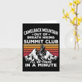 Camelback Mountain Out of Aath Wandergipfel I Karte (Gelbe Blume)