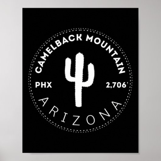 Camelback Mountain - Phoenix Arizona Klettern und Poster (Vorne)