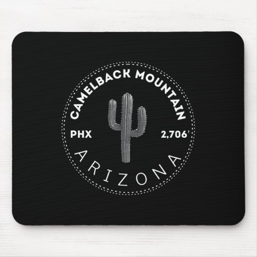 Camelback Mountain - Phoenix Arizona Wandern Und E Mousepad (Vorne)