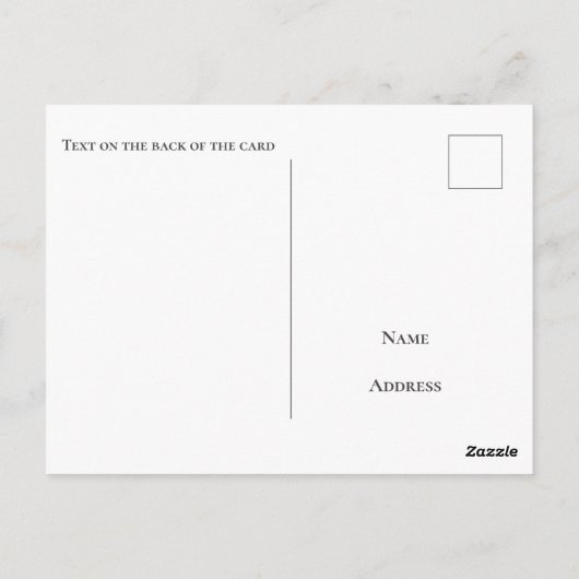 Camelback Mountain Poconos Skigebiet Postcard Postkarte (Rückseite)