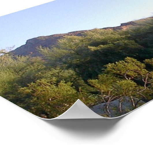 Camelback Mountain Poster (Ecke)