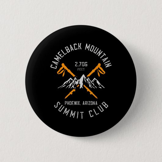 Camelback Mountain Wandern Phoenix Arizona Button (Vorderseite)